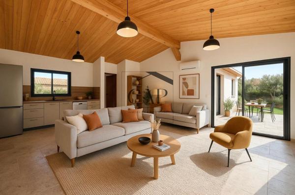 Ste lucie de porto vecchio (20144) Villa individuelle en pierres type bergerie avec piscine Lecci sainte lucie de Porto Vecchio