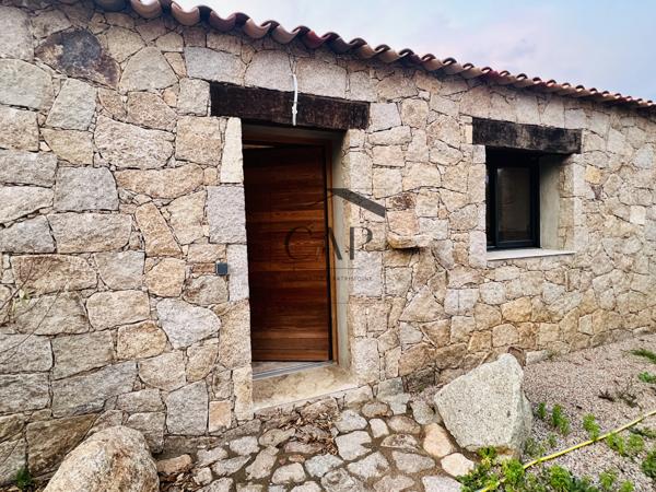 Ste lucie de porto vecchio (20144) Villa individuelle en pierres type bergerie avec piscine Lecci sainte lucie de Porto Vecchio