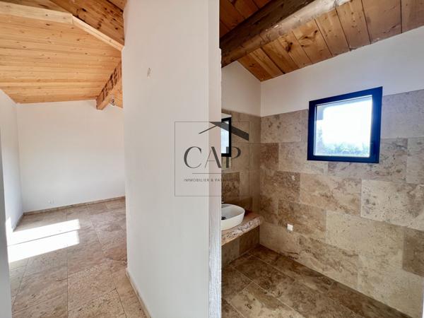 Ste lucie de porto vecchio (20144) Villa individuelle en pierres type bergerie avec piscine Lecci sainte lucie de Porto Vecchio