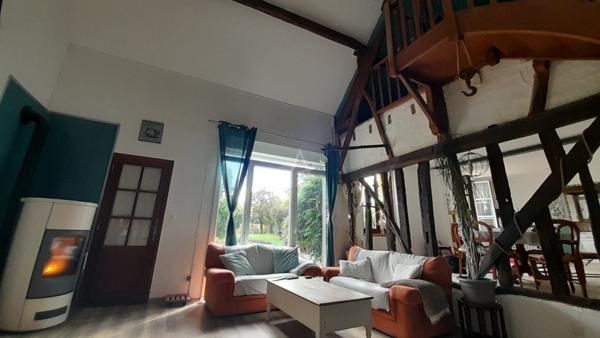 Superbe longère et son salon cosy