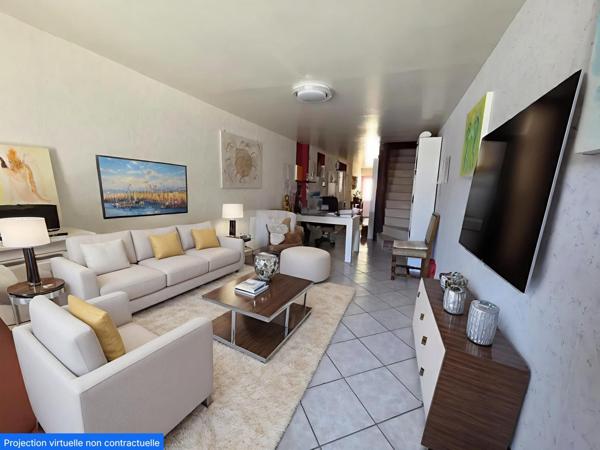 Maison 2 chambres cour cave