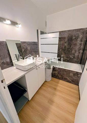 T3 rénové 2025 – 68 m² – balcon – parking – résidence sécurisée