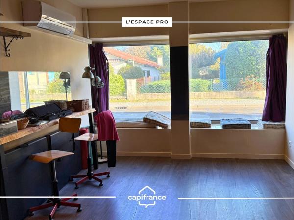 Maison comprenant : un loft, un studio indépendant et un local professionnel