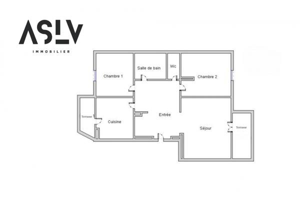 Appartement à vendre 3 pièces 63 m² Saint-Cyr-sur-Mer