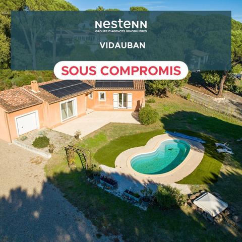 A VENDRE ! EN EXCLUSIVITE à VIDAUBAN Maison 4 pièces de 115 m² avec Piscine et garage sur 2548 m² de terrain