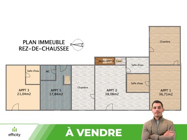 Immeuble 6 pièces - 152 m²