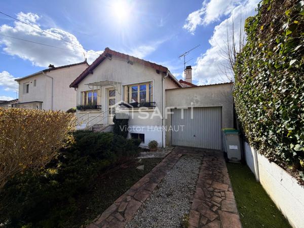 Maison 3 pièces - 65 m² - proche centre-ville de Villecresnes