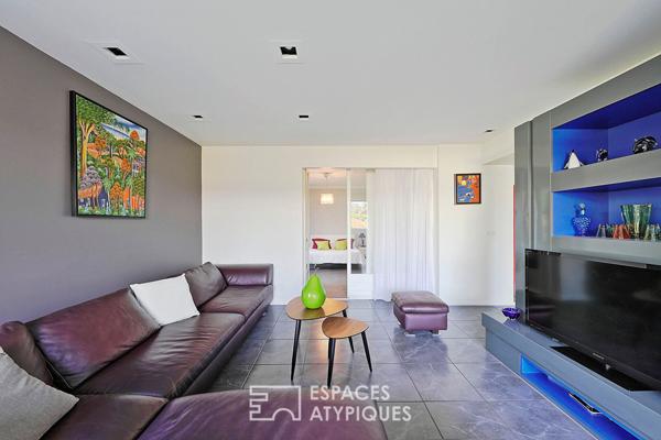 Maison d’architecte aux belles possibilités d’aménagement