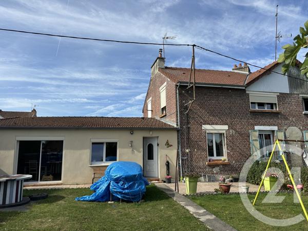 Maison à vendre  4 pièces - 75 m2 GAUCHY - 02