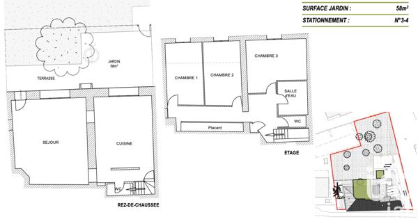 Appartement à vendre 5 pièces 150 m² Saint-Jory