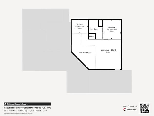 Maison familiale avec piscine et sous-sol - JATXOU