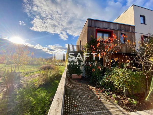 Vivre face à la prairie, sans vis-à-vis, zone péri-urbaine strasbourgeoise !