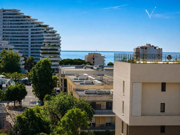 Appartement rez-de-jardin, 3 pièces, 10min à pieds de la mer