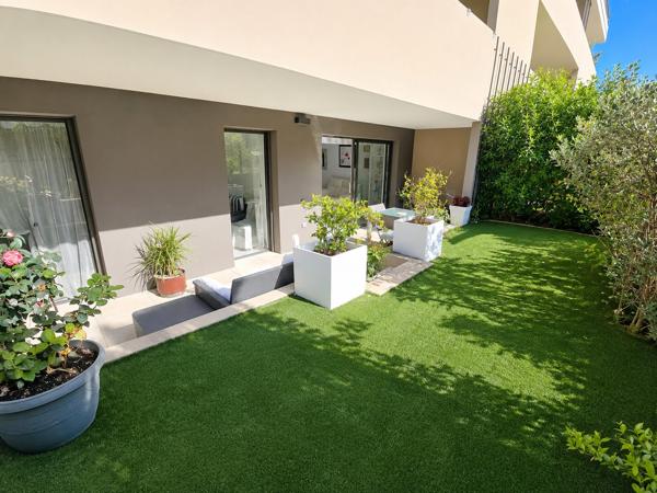 Appartement rez-de-jardin, 3 pièces, 10min à pieds de la mer