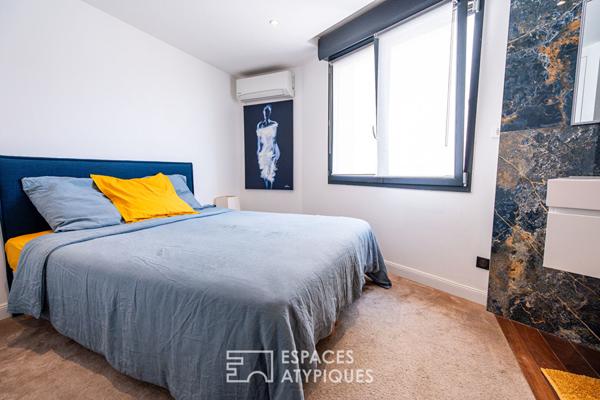 Maison de ville Canétoise proche de la plage, avec terrasse et ascenseur