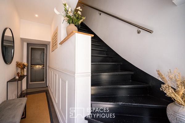 Maison de ville Canétoise proche de la plage, avec terrasse et ascenseur