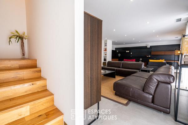 Maison de ville Canétoise proche de la plage, avec terrasse et ascenseur