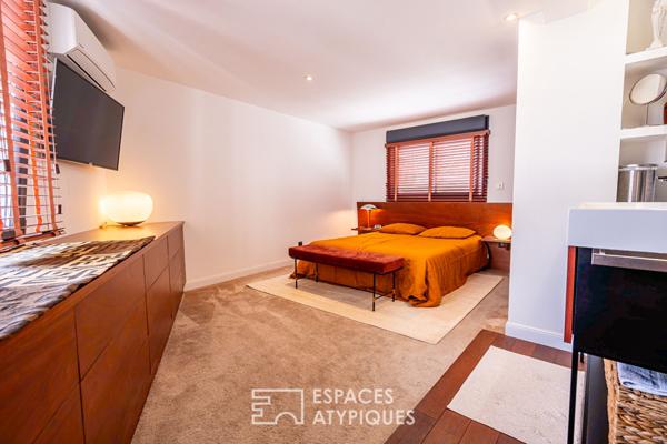 Maison de ville Canétoise proche de la plage, avec terrasse et ascenseur