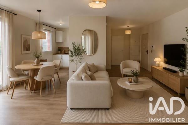 Appartement à vendre 2 pièces 46,82 m² Saint-Fargeau-Ponthierry