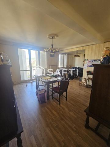 Appartement spacieux fort potentiel