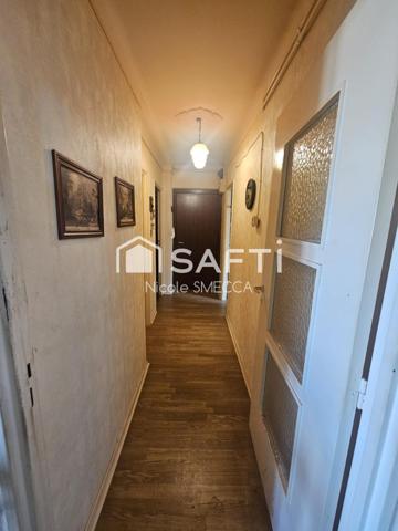 Appartement spacieux fort potentiel