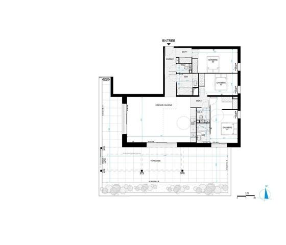 Vente Appartement de luxe Saint-Clément-de-Rivière 4 Pièces 107 m²