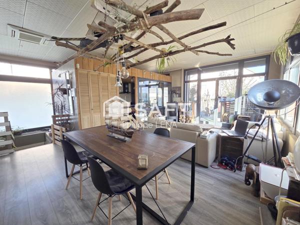 HABITATION + local PRO (belle visibilité!)