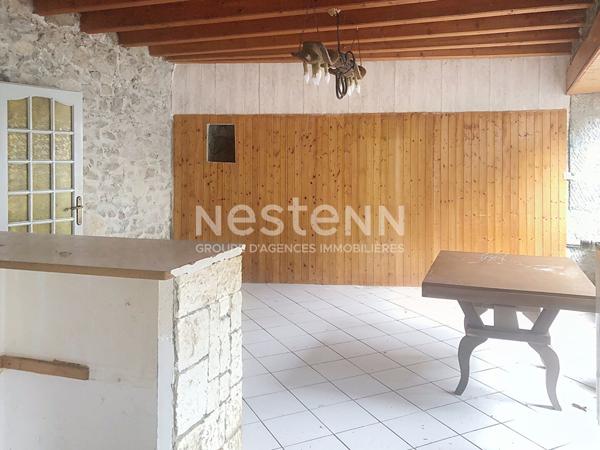 Maison à rénover avec terrain non attenant dans le centre de Lapte