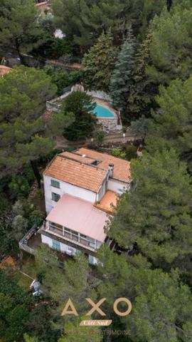 SUPER GÉMENOS – MAISON PROVENÇALE – CALME – VUE COLLINES – PISCINE – TERRAIN 2 544 m² – APPARTEMENT INDÉPENDANT 730.000 €