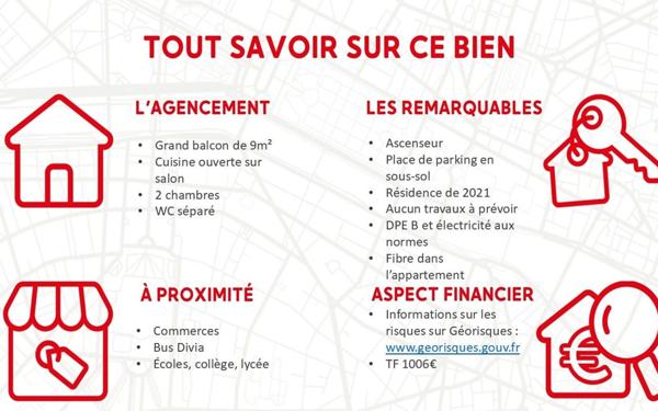 Appartement à vendre    3 pièces • 55,31 m2 Fontaine-lès-Dijon