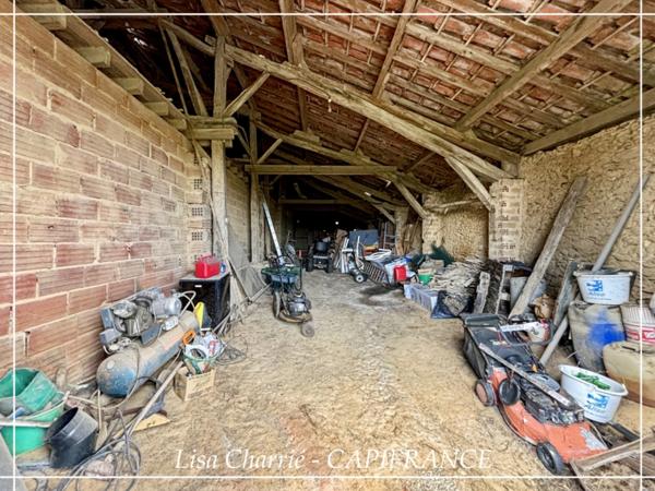 Maison à vendre 5 pièces proche de NOGARO (32) de 106 m2 habitables sur 2615 m2 de terrain avec dépendances