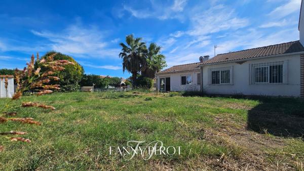 Maison de plain-pied de plus de 100 m² sur parcelle de 609 m² avec garage à Saint-Cyprien