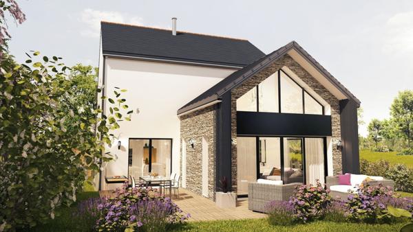 Terrain + Maison à vendre 5 pièces - 146 m²