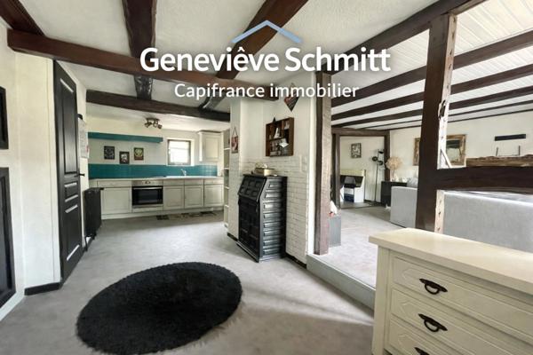 Maison de charme 122 m² avec terrasse, cour et cave – SUNDHOFFEN (68)