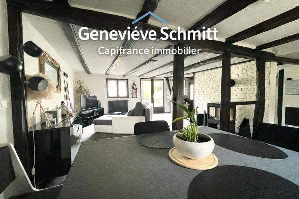 Maison de charme 122 m² avec terrasse, cour et cave – SUNDHOFFEN (68)