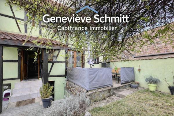 Maison de charme 122 m² avec terrasse, cour et cave – SUNDHOFFEN (68)