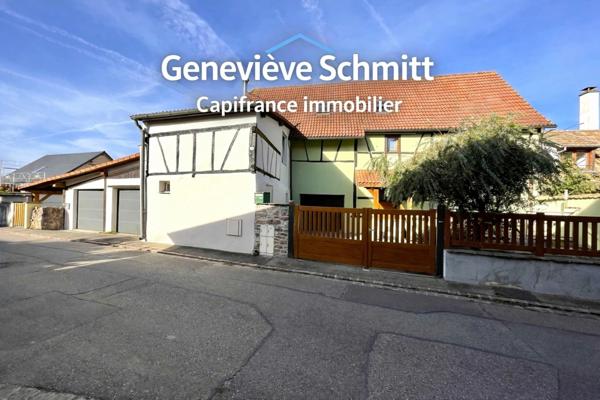 Maison de charme 122 m² avec terrasse, cour et cave – SUNDHOFFEN (68)