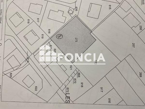 À vendre Terrain 1032 m² - Aiglemont 08090