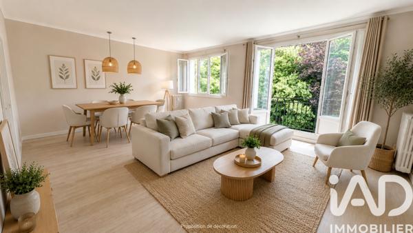 Appartement à vendre 4 pièces 81,5 m² Sèvres