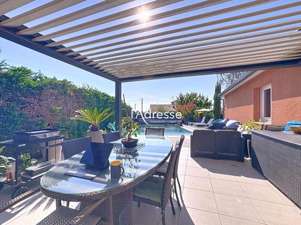 Exclusivité l'Adresse Immobilier - Plaisance-du-touch - Superbe Maison T5 126 m2 piscine pergola.