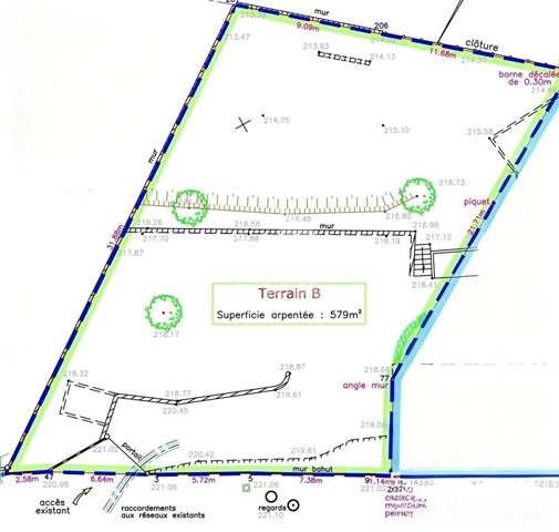 SEPTEMES LES VALLONS - EXCLUSIVITE ERA - Terrain à bâtir 579 m2