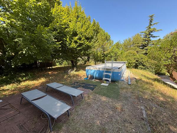 Maison 200m² avec 1368m² de terrain vu sainte victoire et pilon du roi - location - calme absolu