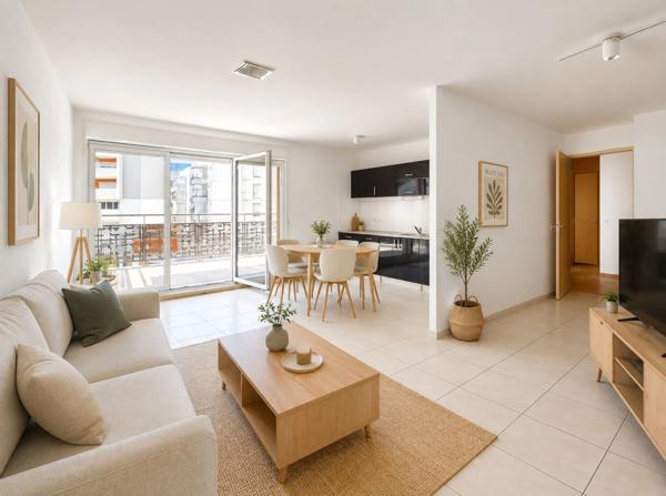 Appartement T3 lumineux avec grand  balcon et parking sécurisé – Montpellier