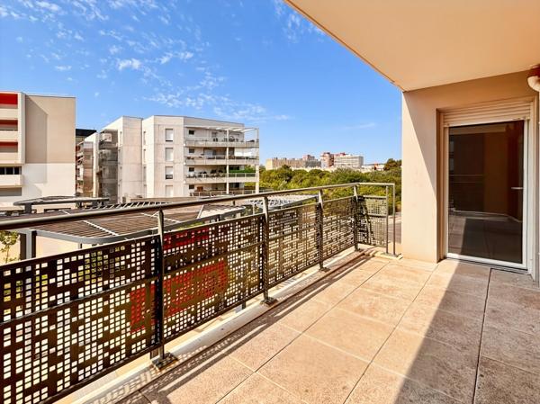 Appartement T3 lumineux avec grand  balcon et parking sécurisé – Montpellier