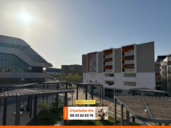 Appartement T3 lumineux avec grand  balcon et parking sécurisé – Montpellier