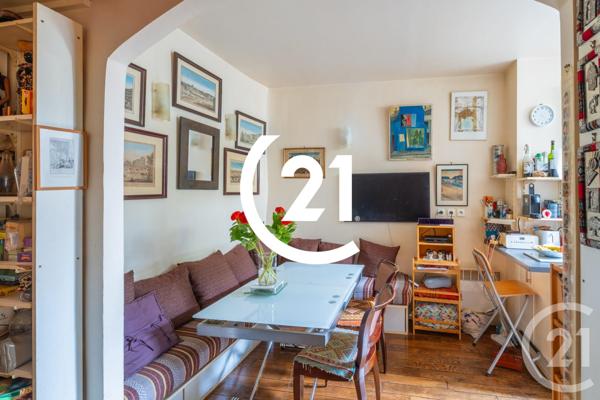 Appartement F3 à vendre  2 pièces - 41 m2 PARIS - 75018