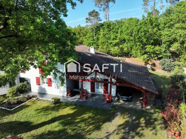 Basco-Landaise 140 m², lisière forêt, portes océan