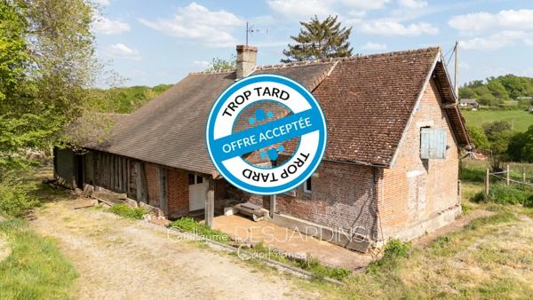 Propriété avec 6ha à vendre 3 pièces TICHEVILLE (61)