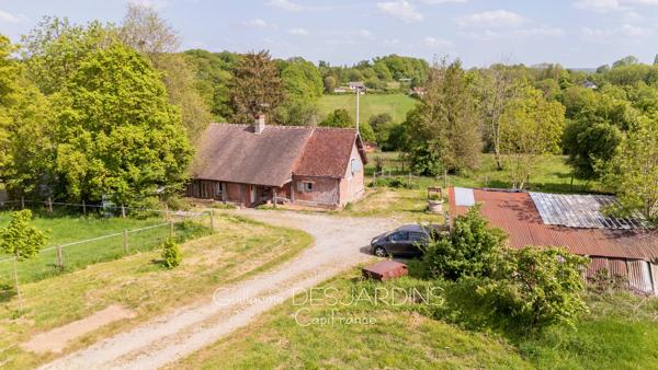 Propriété avec 6ha à vendre 3 pièces TICHEVILLE (61)