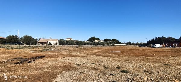 Ginestas, à négocier beau terrain viabilisé de 526 m2